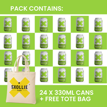 Load image into Gallery viewer, Granny Smith Can 330ml 24 Pack + Free Tote