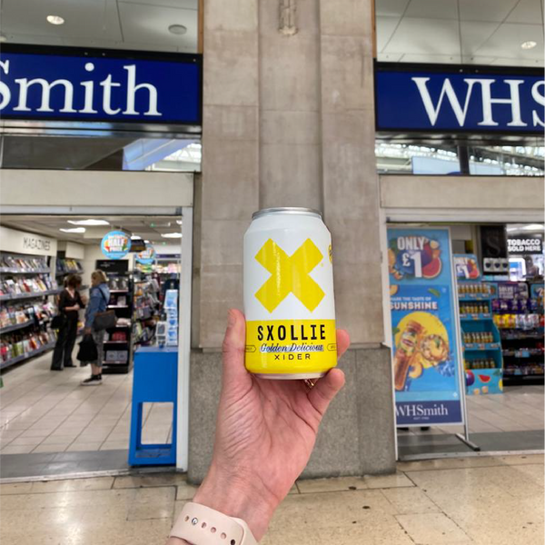 Put SXOLLIE Cans in your Trolley exclusively at WHSmith!