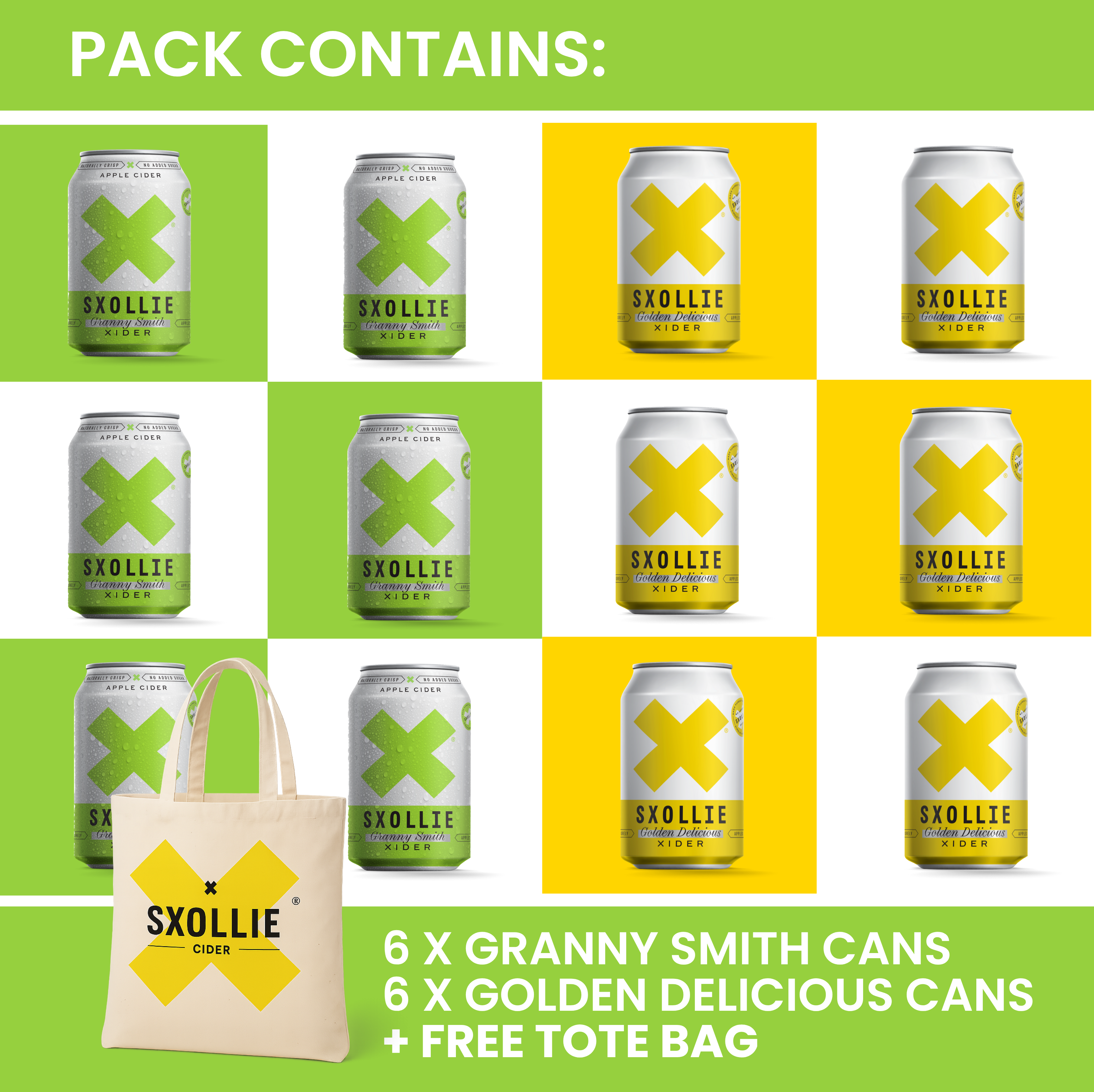 Discovery Pack + Free Tote Bag (12)