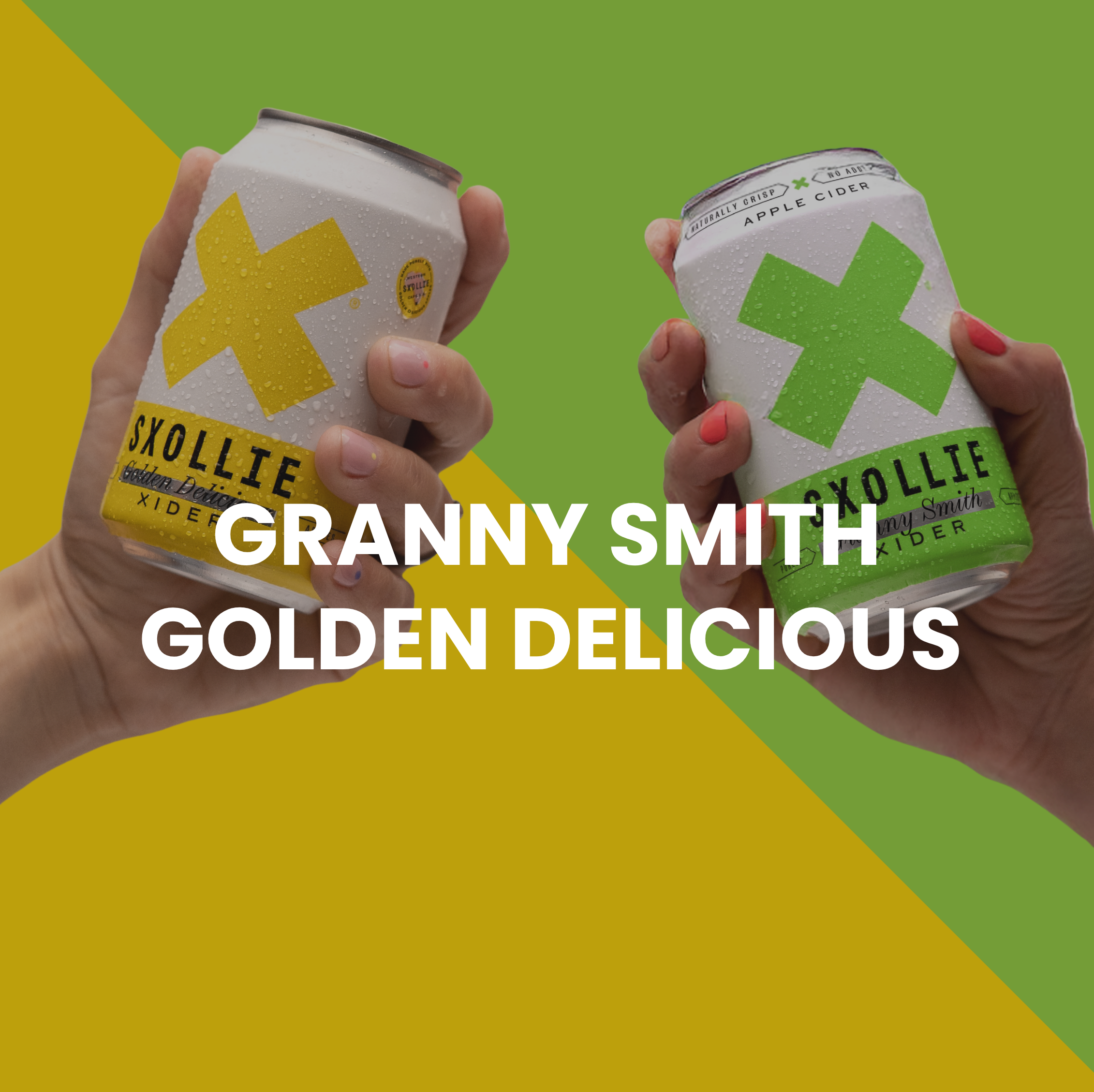 Mixed Golden Delicious and Granny Smith