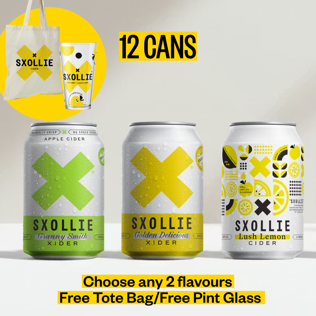 SXOLLIE Bundle Mix Case of 12 (Tote/Pint)